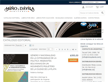 Tablet Screenshot of minoydavila.com